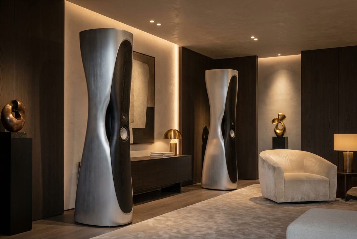 Bang & Olufsen — Sculptural audio-as-design, statement pieces